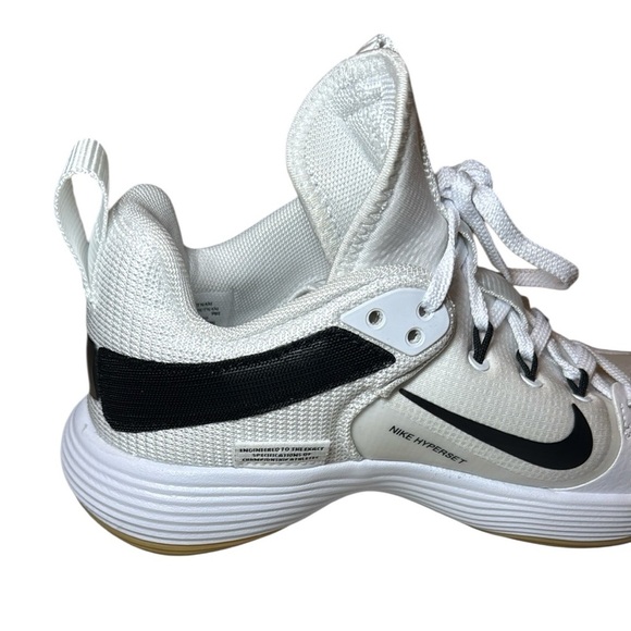 Nike React HyperSet Indoor Court Shoes in White Woman’s Size 8 Men’s Size 6.5 - Picture 9 of 13
